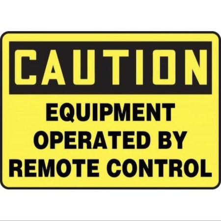 Accuform OSHA CAUTION SAFETY SIGN EQUIPMENT MEQM736XL MEQM736XL